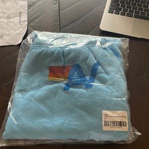 Aviator Nation Women’s Logo Sweatpants-Sky X-Large